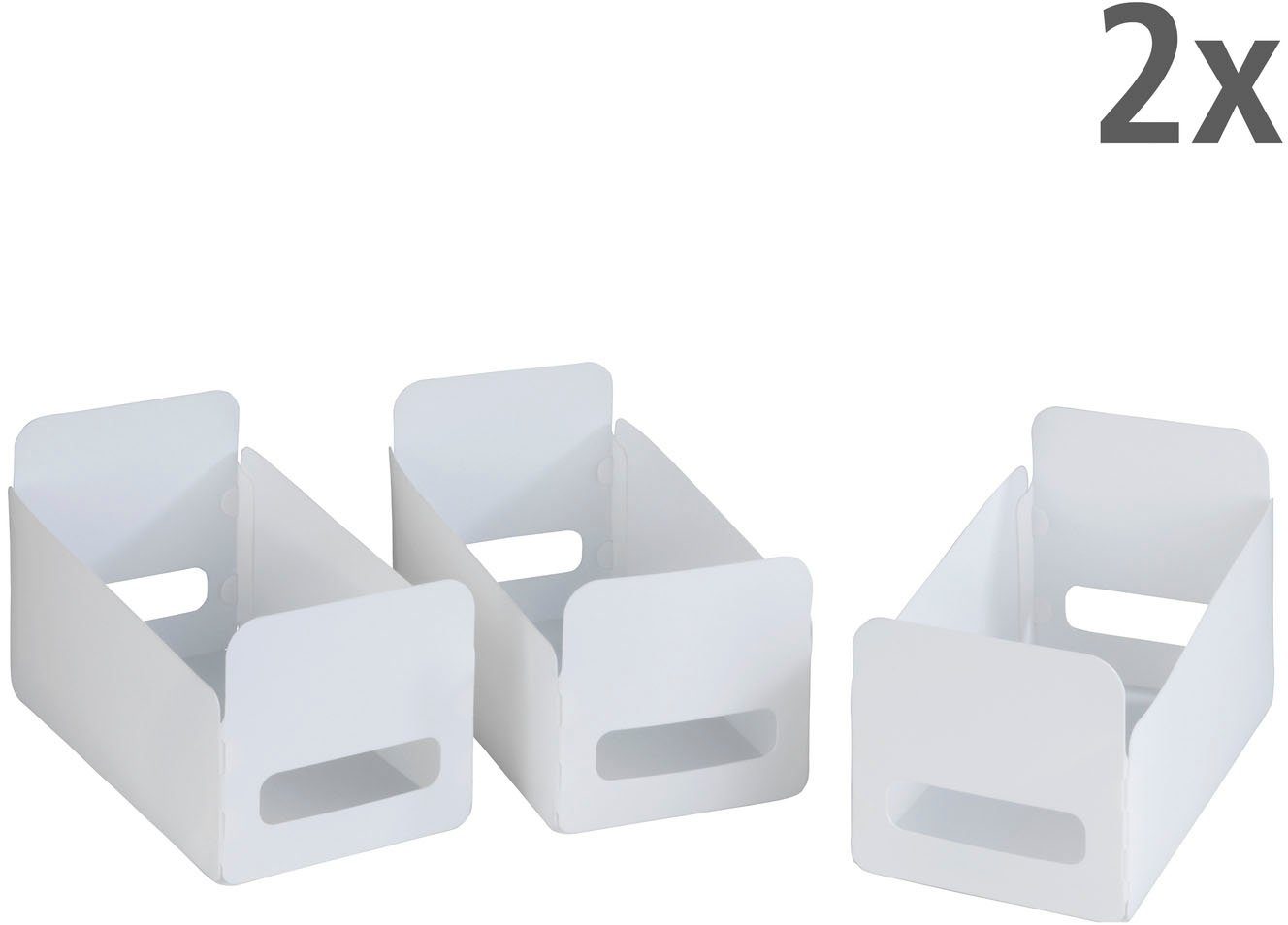 WENKO Organizer "Universal", (Set, 6 St.), Aufbewahrungsboxen für Küche und günstig online kaufen