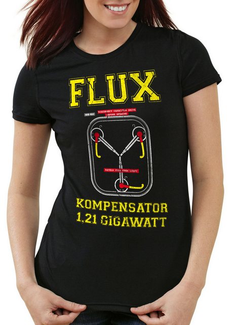 style3 T-Shirt Flux Kompensator Game Gamer Zukunft Zurück Zeitreise delorea günstig online kaufen