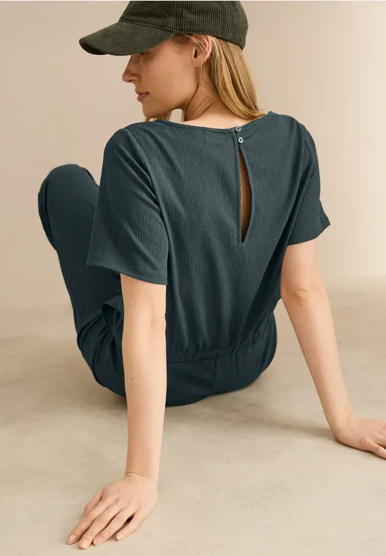 Jumpsuit mit Struktur günstig online kaufen