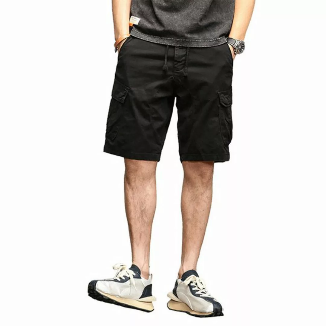 KIKI Shorts Herren Cargo-Shorts, Freizeithose, kurze elastische Taille, 6 T günstig online kaufen