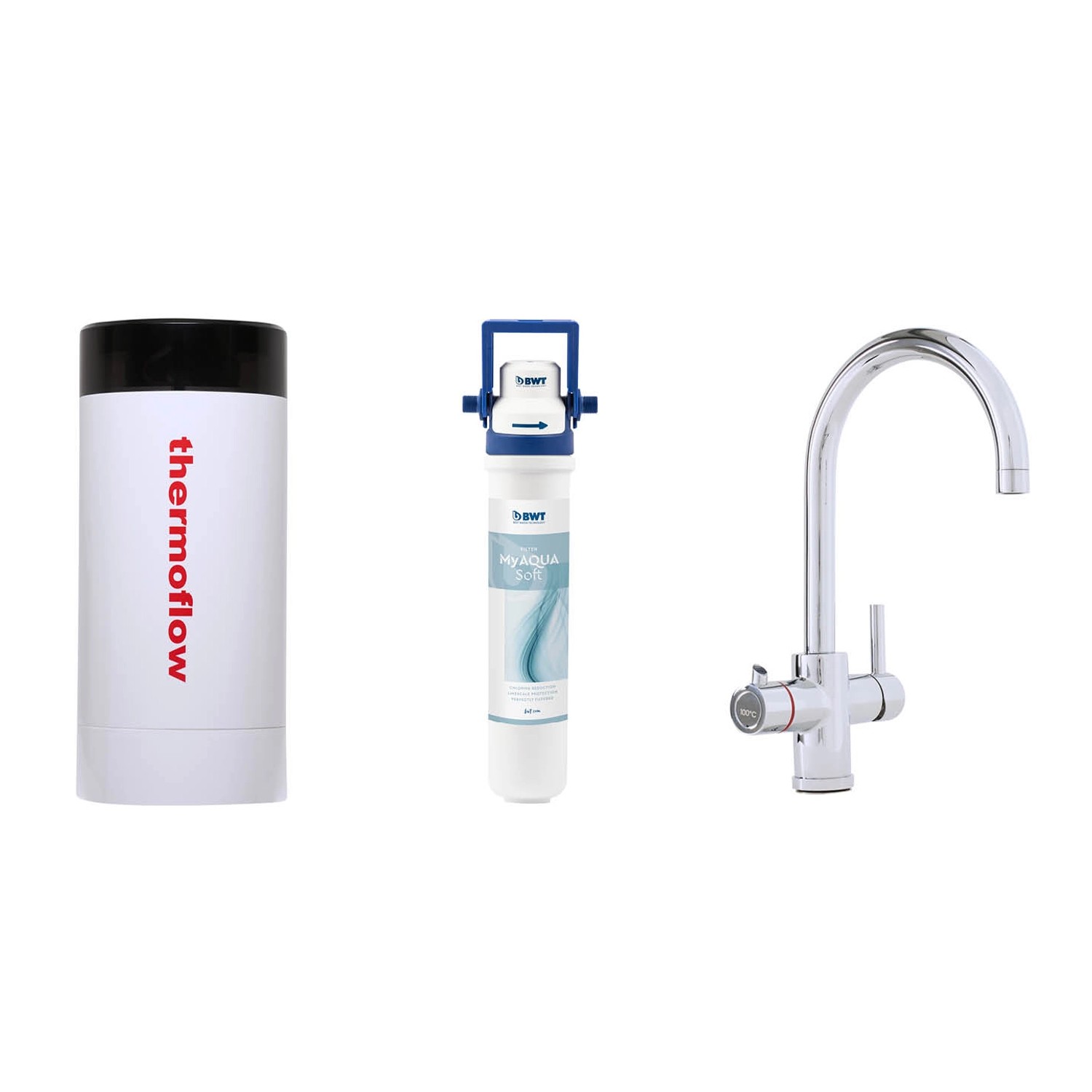 Thermoflow Kochendwasser-Armatur Thermoflow100R mit BWT Wasserfilter günstig online kaufen