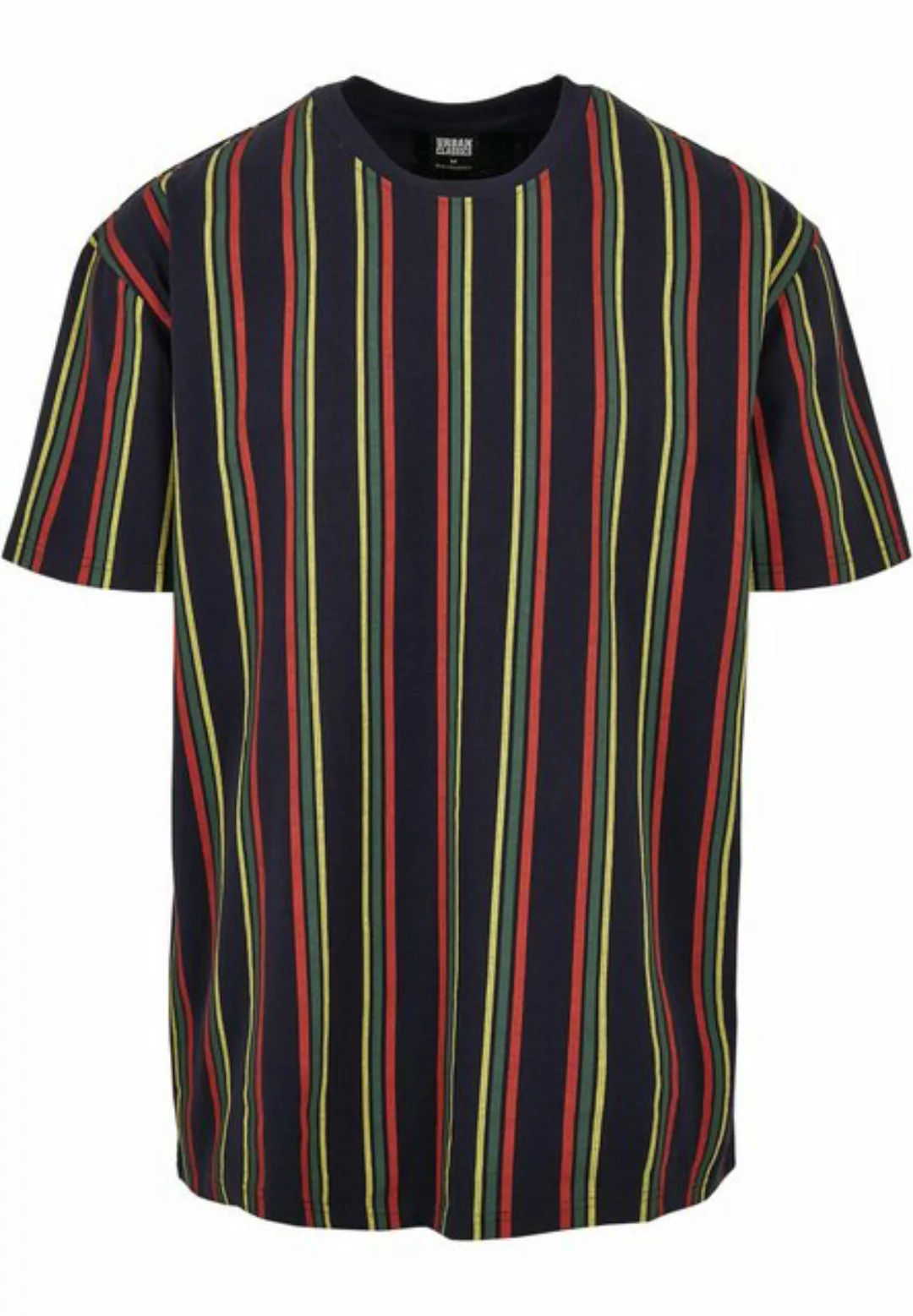 URBAN CLASSICS T-Shirt Urban Classics Herren Printed Oversized Retro Stripe günstig online kaufen