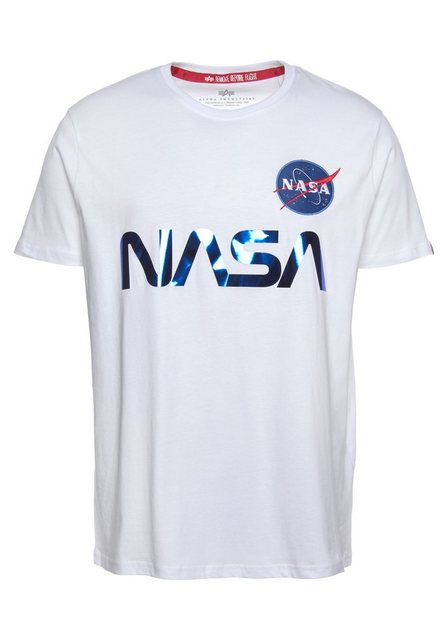 Alpha Industries Rundhalsshirt Nasa Reflective Tee günstig online kaufen