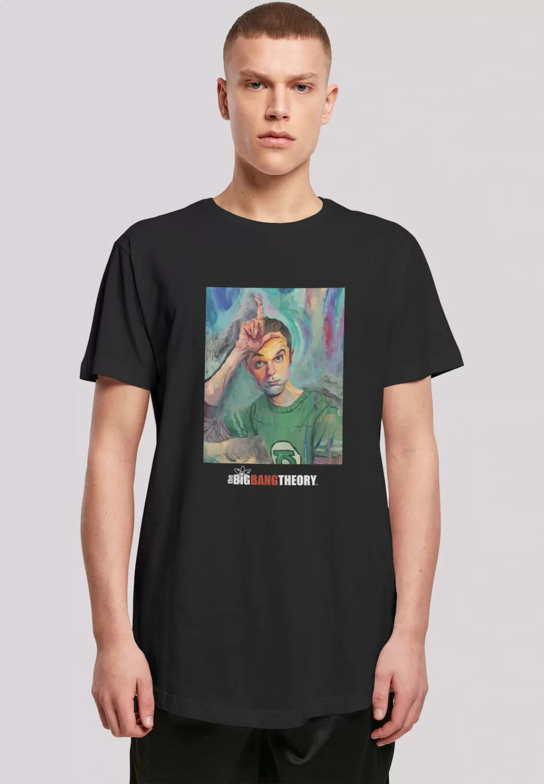 F4NT4STIC T-Shirt "Big Bang Theory Sheldon Loser Painting", Print günstig online kaufen