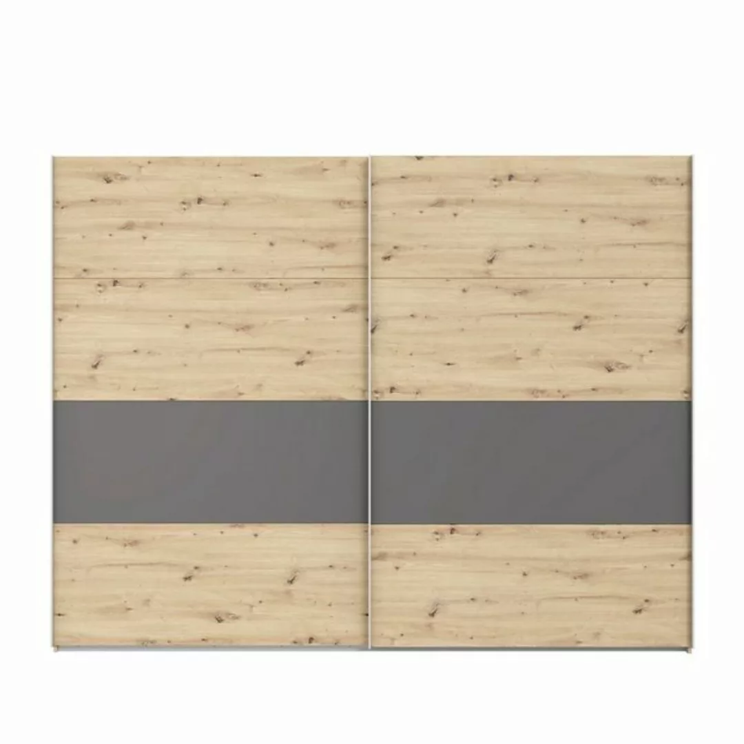 freiraum Schwebetürenschrank Eustace in braun, grau - 269,9x210,5x61,2cm (B günstig online kaufen