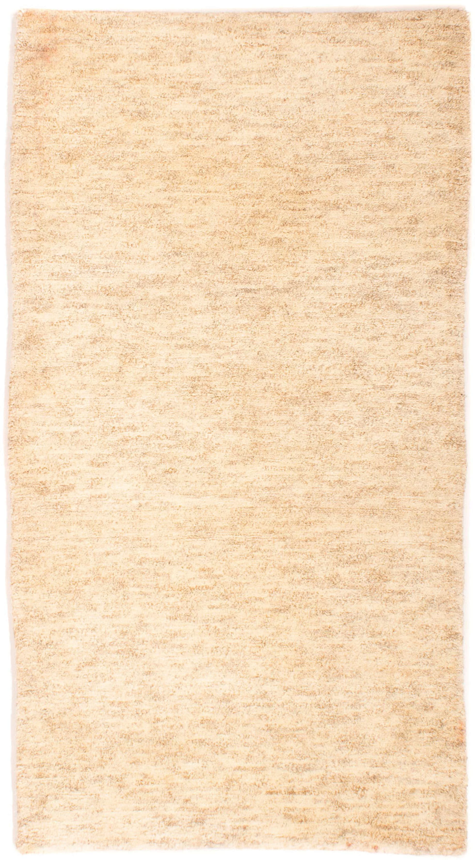 morgenland Wollteppich »Nepal - 140 x 70 cm - beige«, rechteckig, Wohnzimme günstig online kaufen