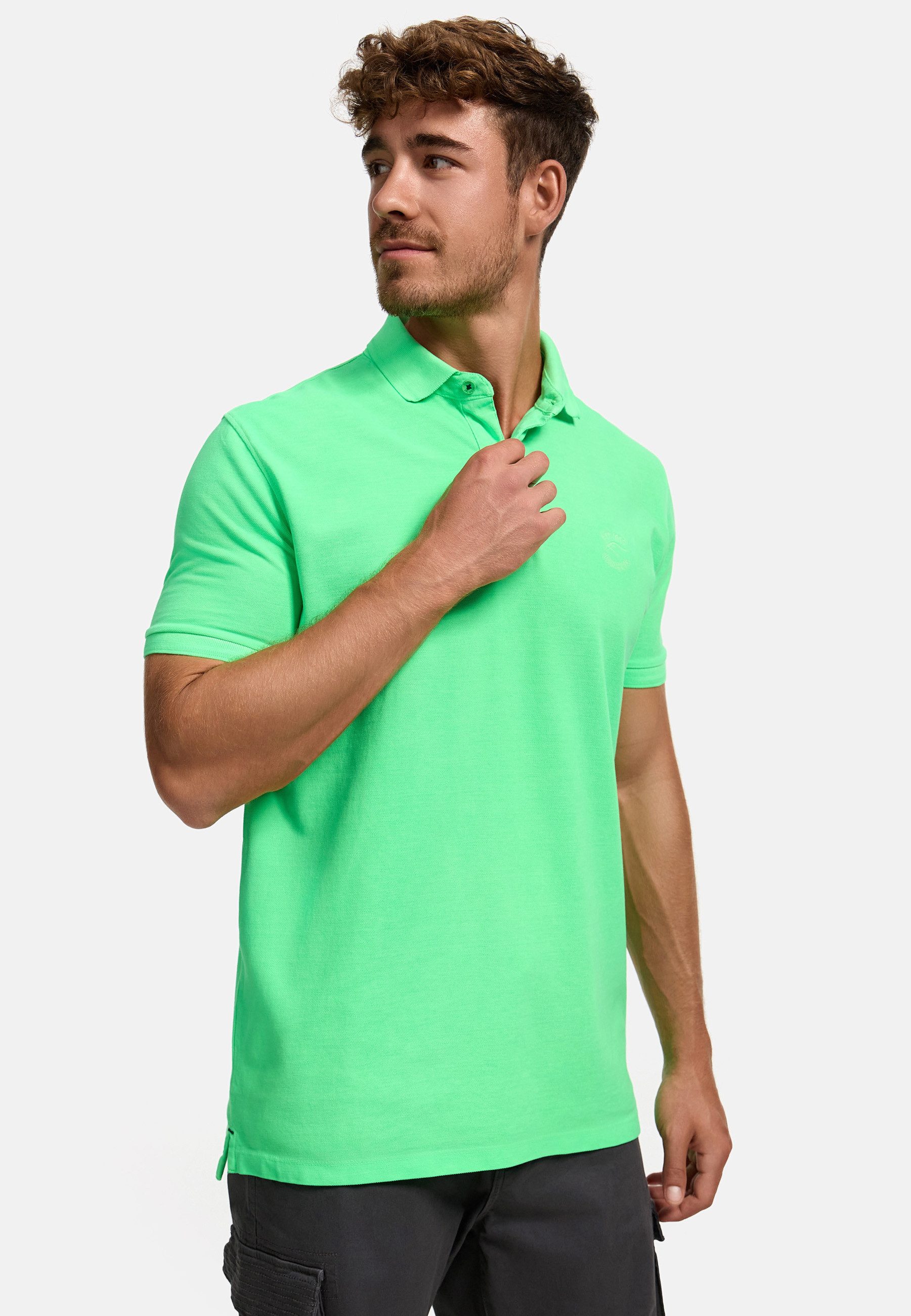 Indicode Poloshirt INJorah Poloshirt aus 100% günstig online kaufen