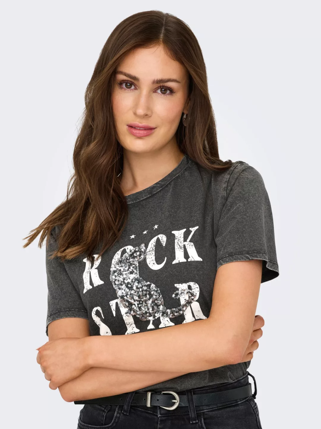 ONLY Kurzarmshirt "ONLLUCY LIFE S/S TIGERS TOP BOX JRS" günstig online kaufen