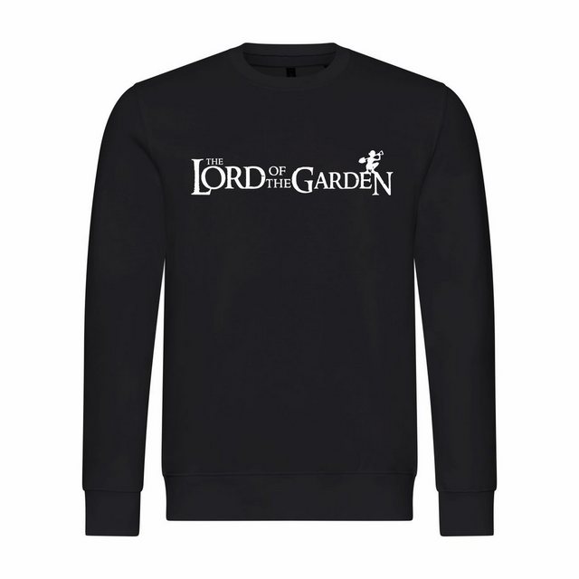 deinshirt Rundhalspullover Herren Sweatshirt Lord of the Garden Mit Print M günstig online kaufen