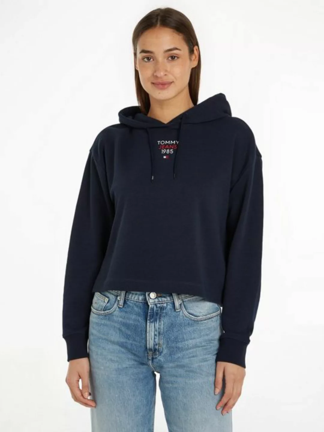 Tommy Jeans Kapuzensweatshirt TJW RLX ESSENTIAL LOGO1 HOOD EXT mit Markenla günstig online kaufen