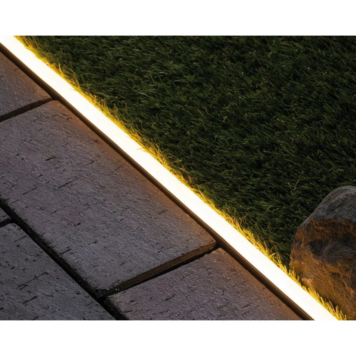 Paulmann Plug & Shine Aluminiumprofil für LED-Stripe für Wege 1 m günstig online kaufen
