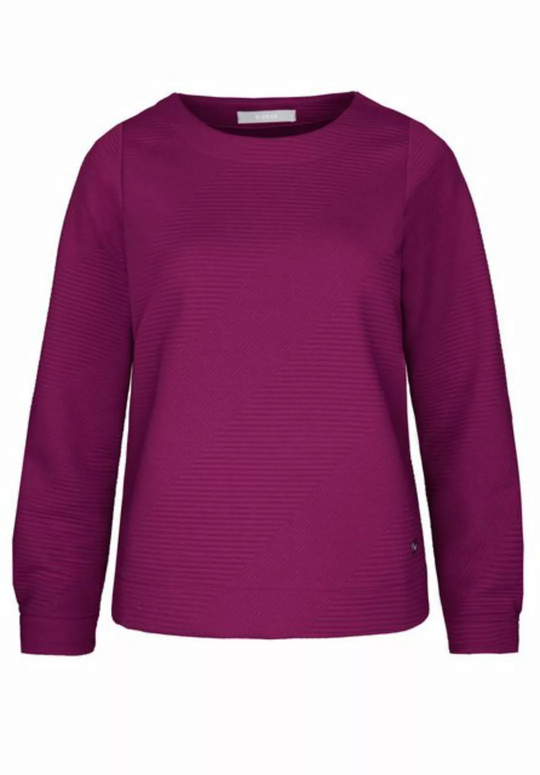 bianca Langarmshirt AIGA mit Rundhalsausschnitt, in Trendfarbe günstig online kaufen