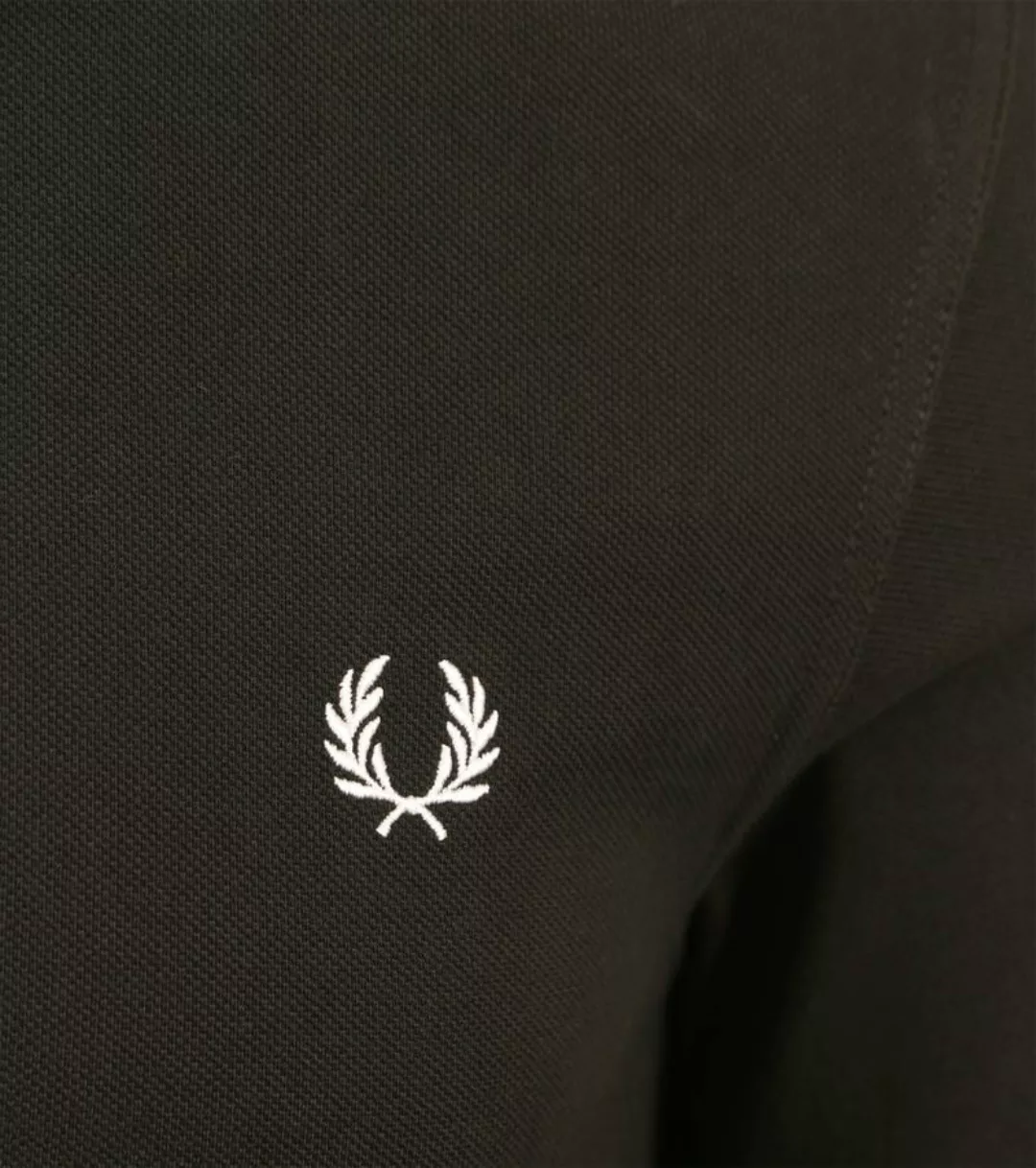 Fred Perry Langarm-Poloshirt Dunkelgrün T50 - Größe XXL günstig online kaufen