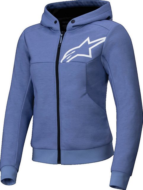 Alpinestars Motorradjacke Stella Chrome V2 Sport Damen Motorrad Zip Hoodie günstig online kaufen