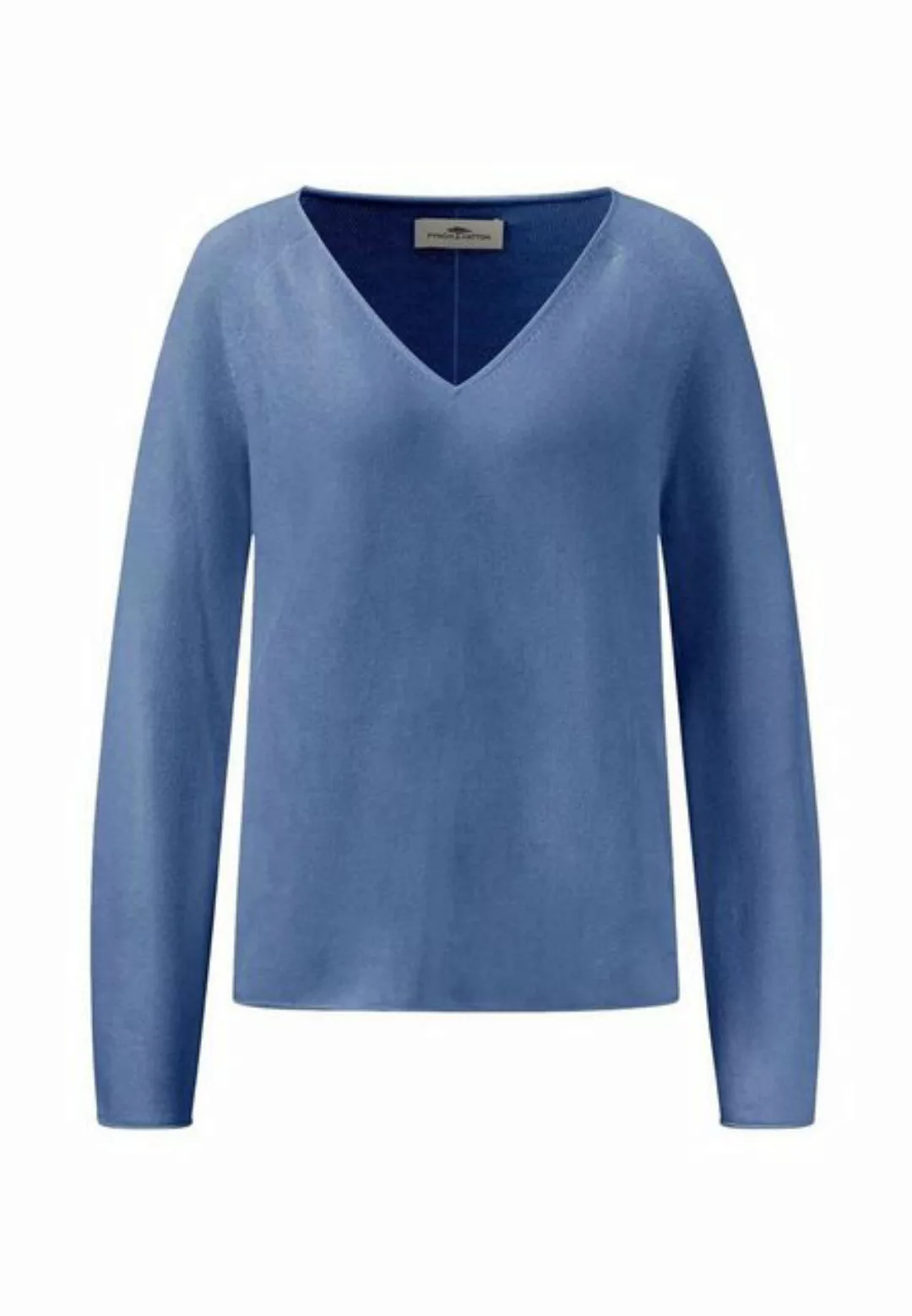 FYNCH-HATTON Strickpullover V-NECK FINE COTTON günstig online kaufen