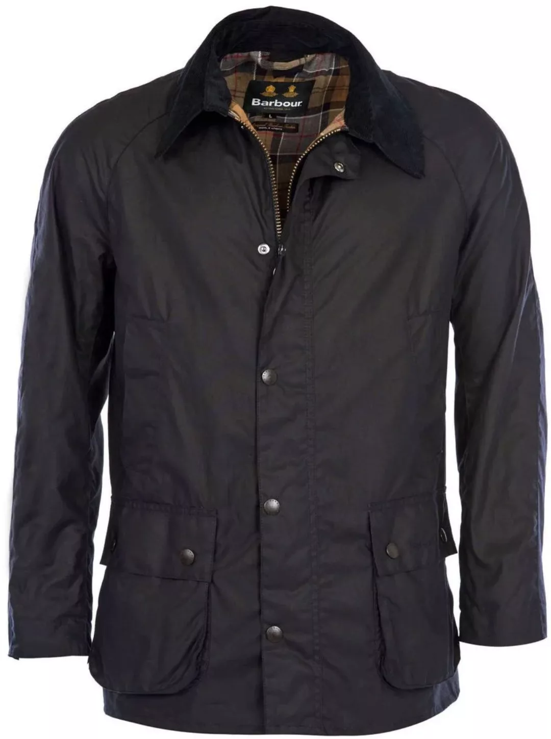 Barbour Ashby Wachsjacke Navy - Größe XL günstig online kaufen