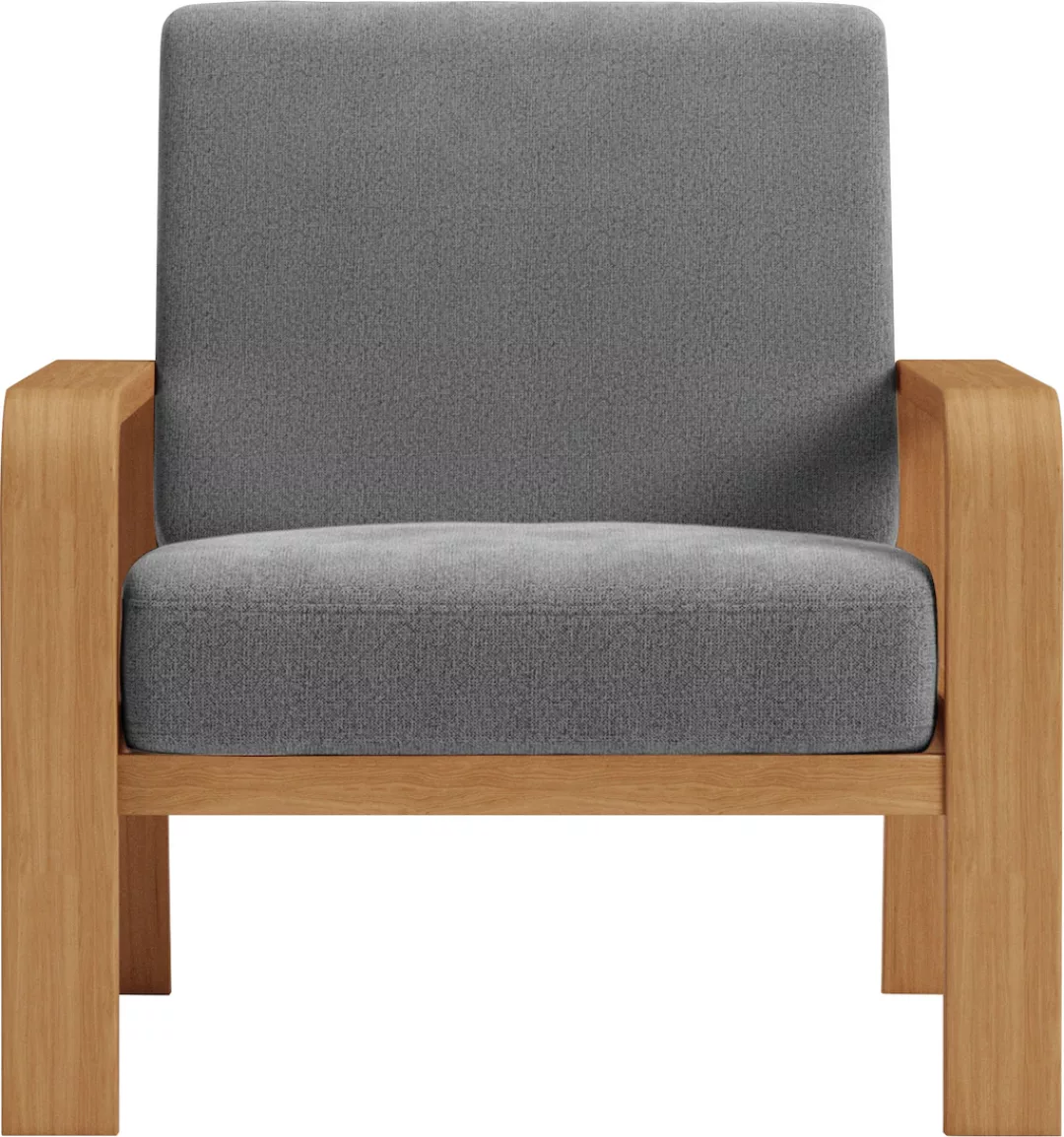 sit&more Sessel "Kolding", Armlehnen aus eichefarbigem Buchenholz, verschie günstig online kaufen