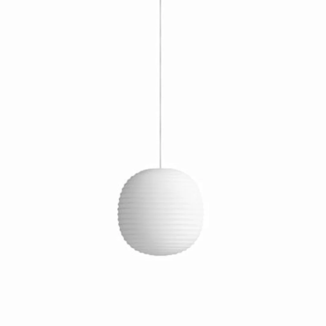 New Works - Lantern Pendelleuchte S - weiß/matt/H 20cm / Ø 20cm günstig online kaufen