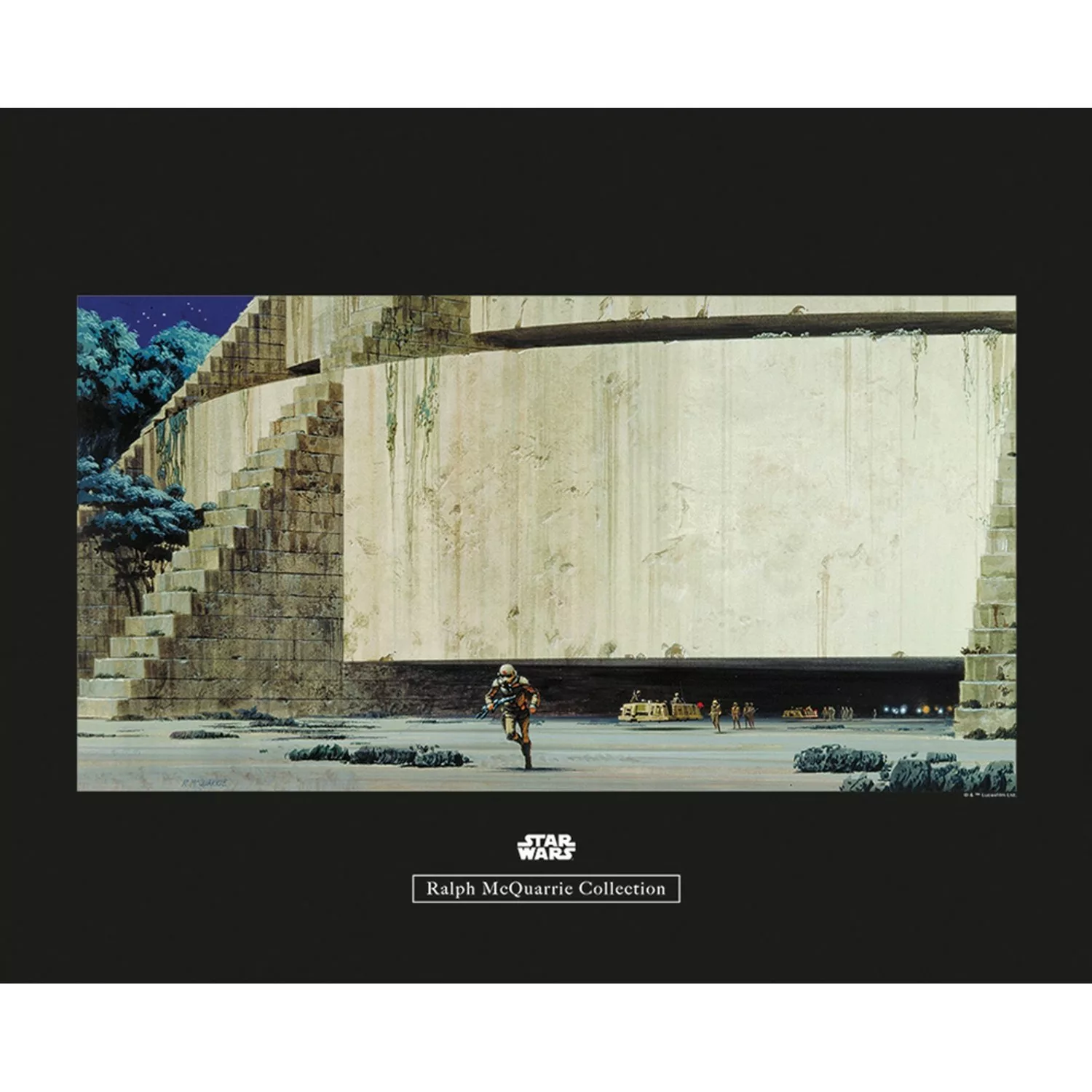 Komar Wandbild Star Wars Temple 50 x 40 cm günstig online kaufen