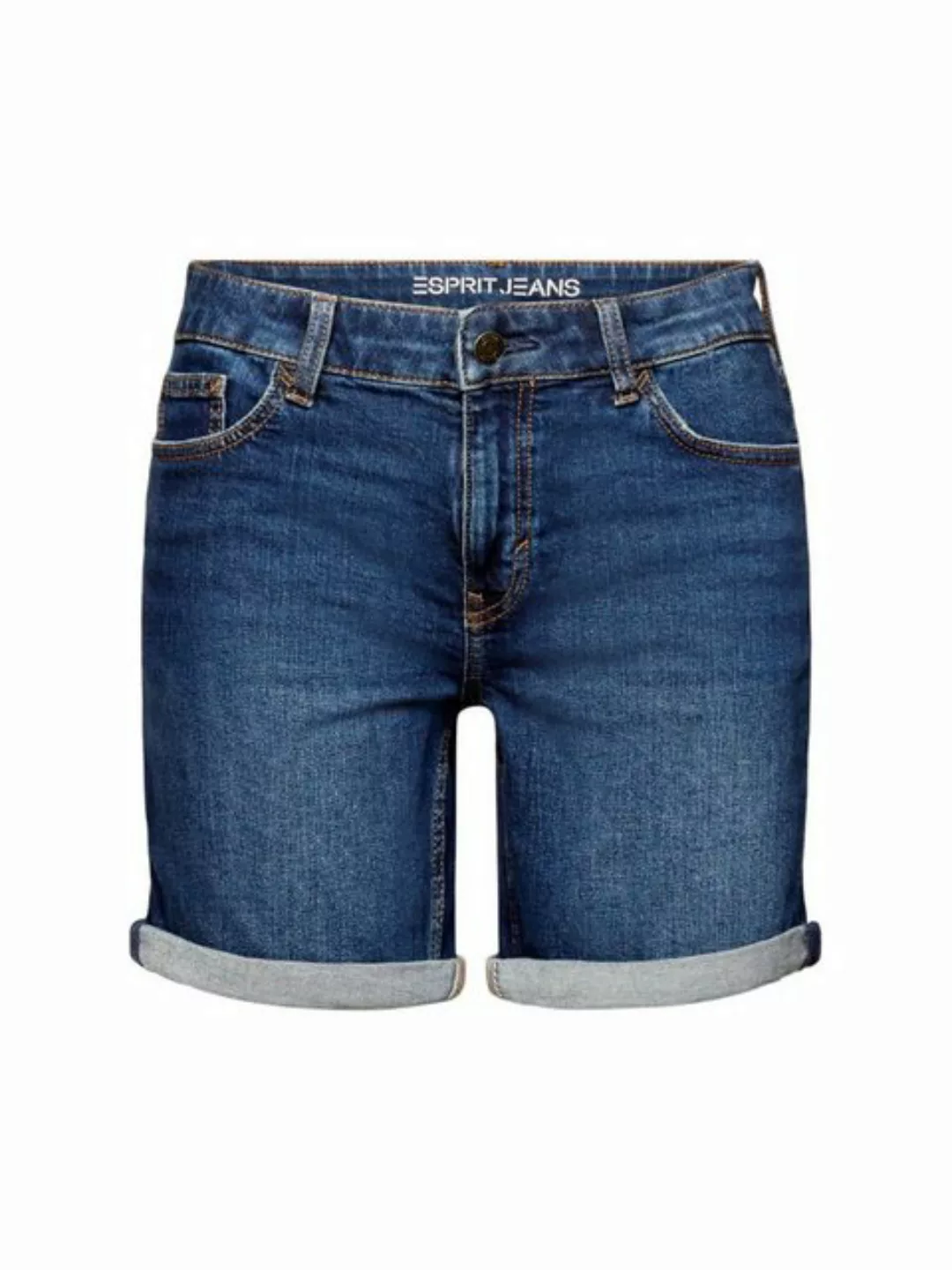 Esprit Jeansshorts Jeans-Shorts mit mittelhohem Bund günstig online kaufen