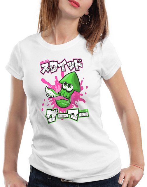 style3 T-Shirt Squid Gamer splatoon shooter gamer nintendo switch günstig online kaufen