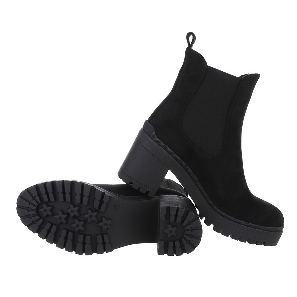 Ital-Design Damen Chelsea Freizeit Plateaustiefelette (84338059) günstig online kaufen