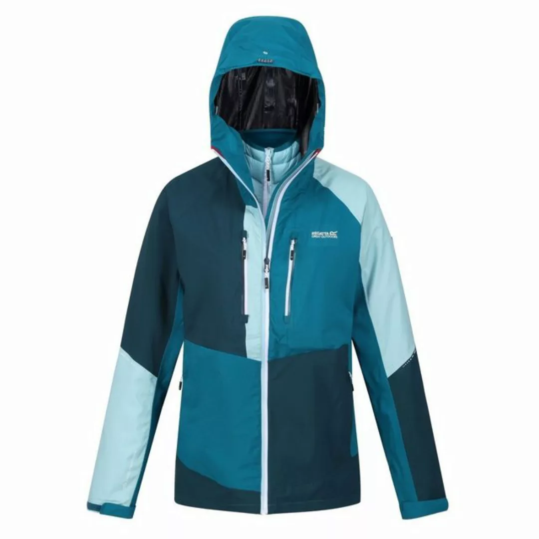 Regatta Outdoorjacke Carletta VIII 3 in 1 Doppeljacke Damen getapte Nähte W günstig online kaufen