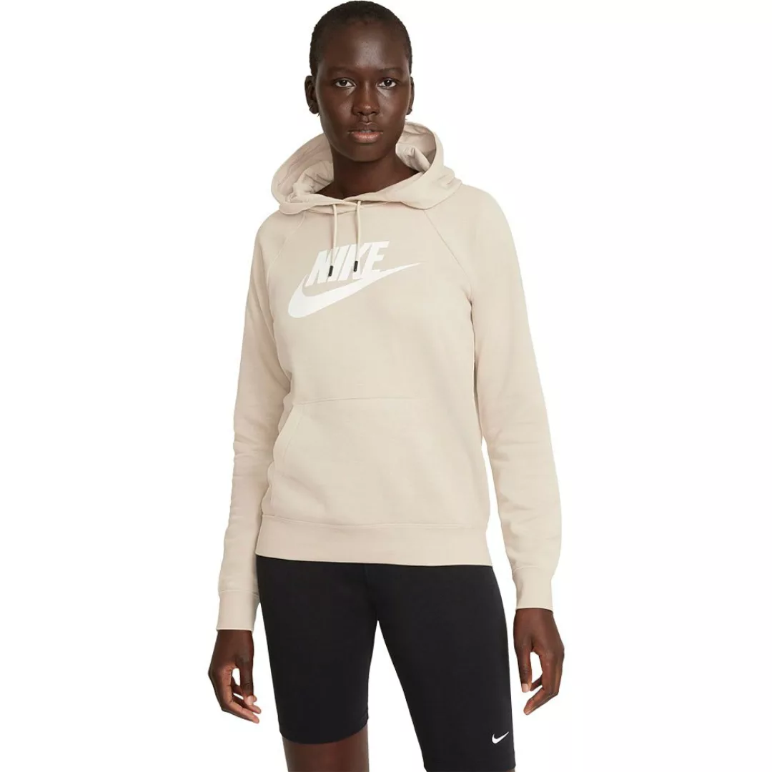 Nike Sportswear Essential Kapuzenpullover XS Rattan / White günstig online kaufen