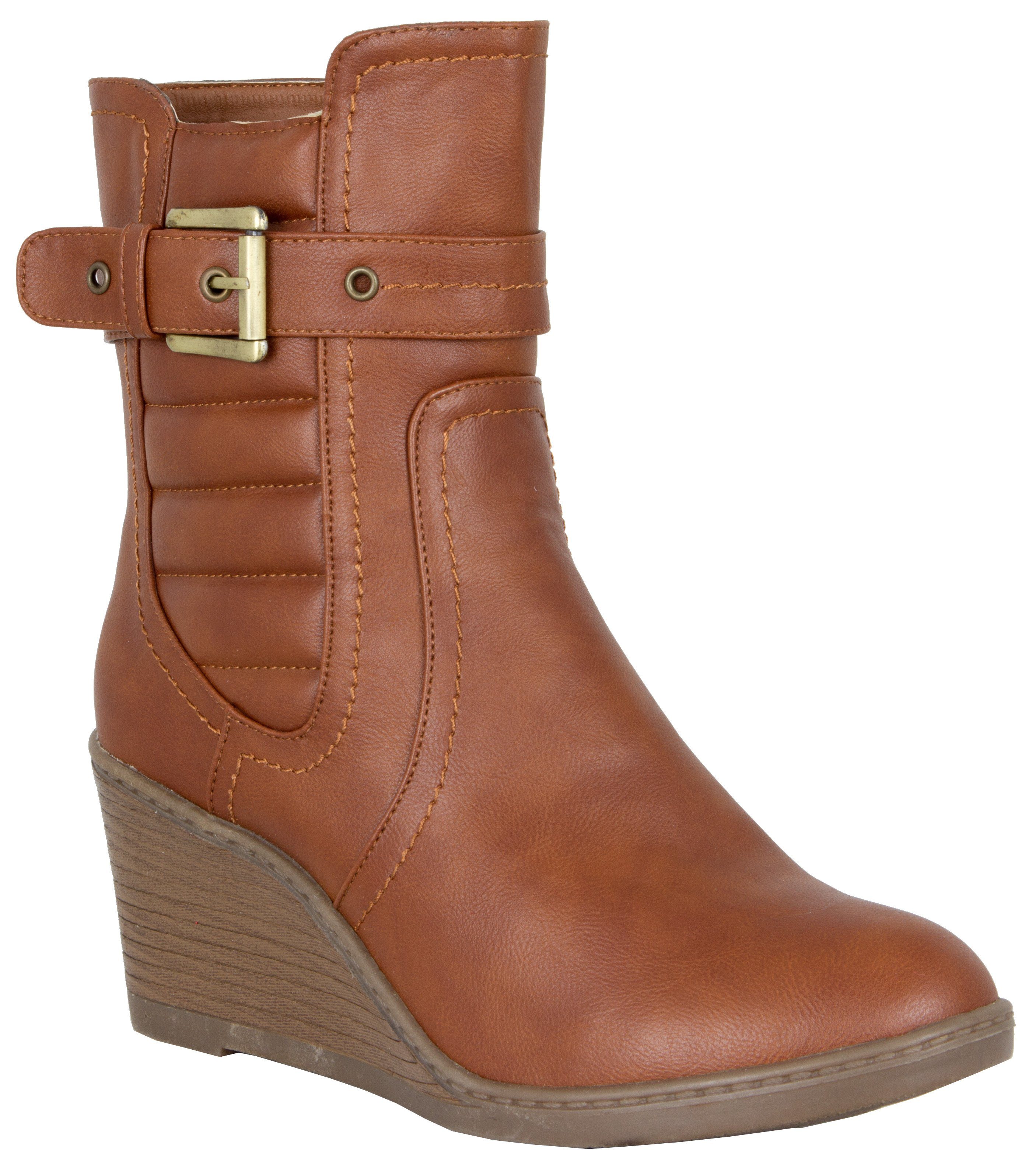 LOVENESS Damen Stiefel Winterstiefelette LN02 Winterstiefel günstig online kaufen