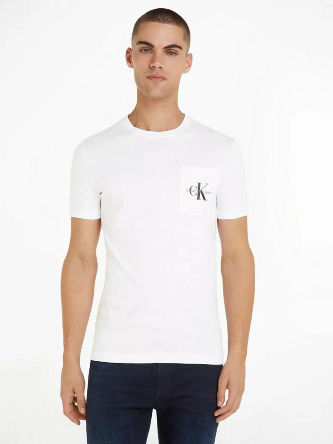 Calvin Klein Jeans T-Shirt CORE MONOGRAM POCKET SLIM TEE günstig online kaufen