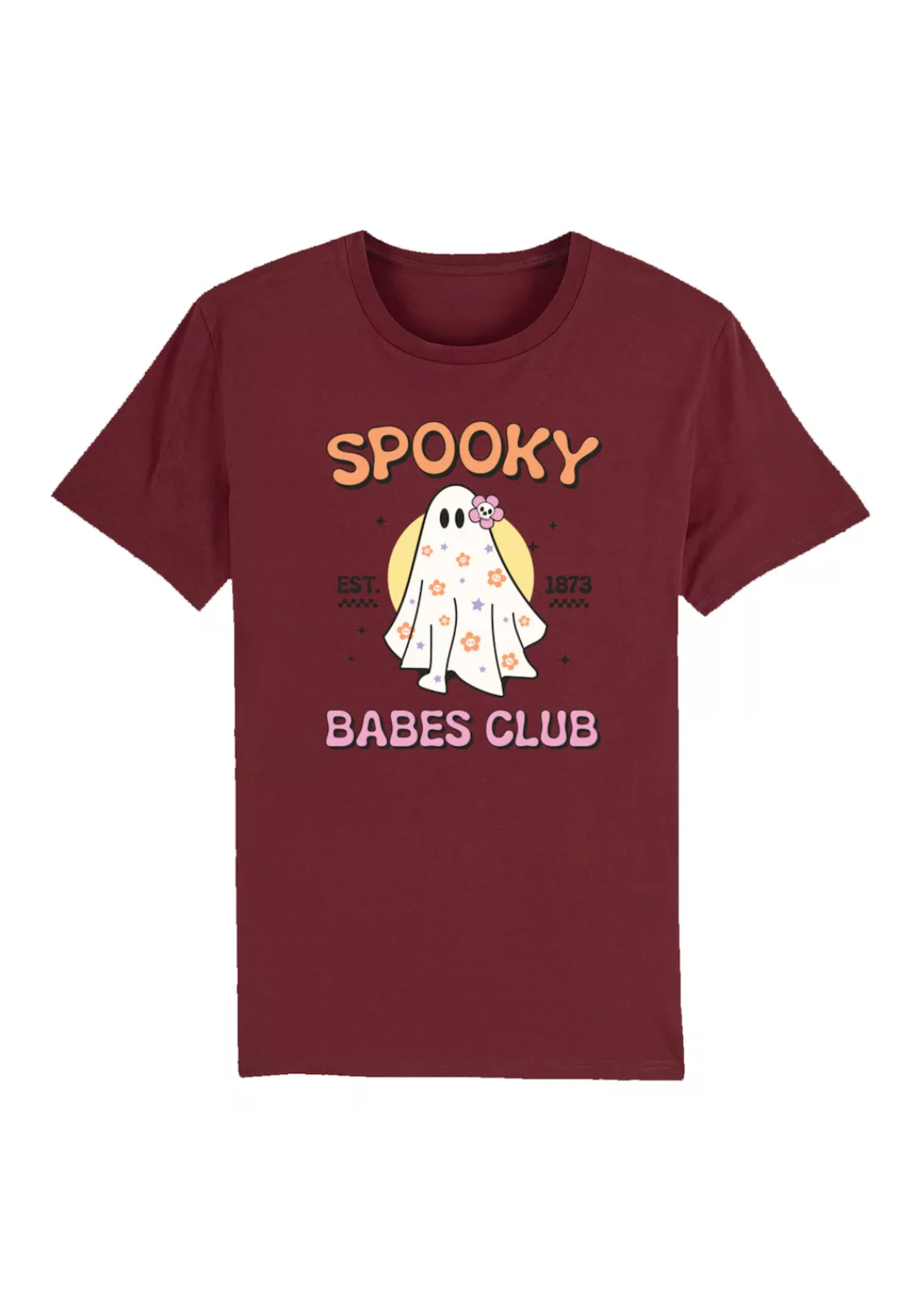 F4NT4STIC T-Shirt "Retro Halloween Spooky Babes Club", Premium Qualität, Ha günstig online kaufen