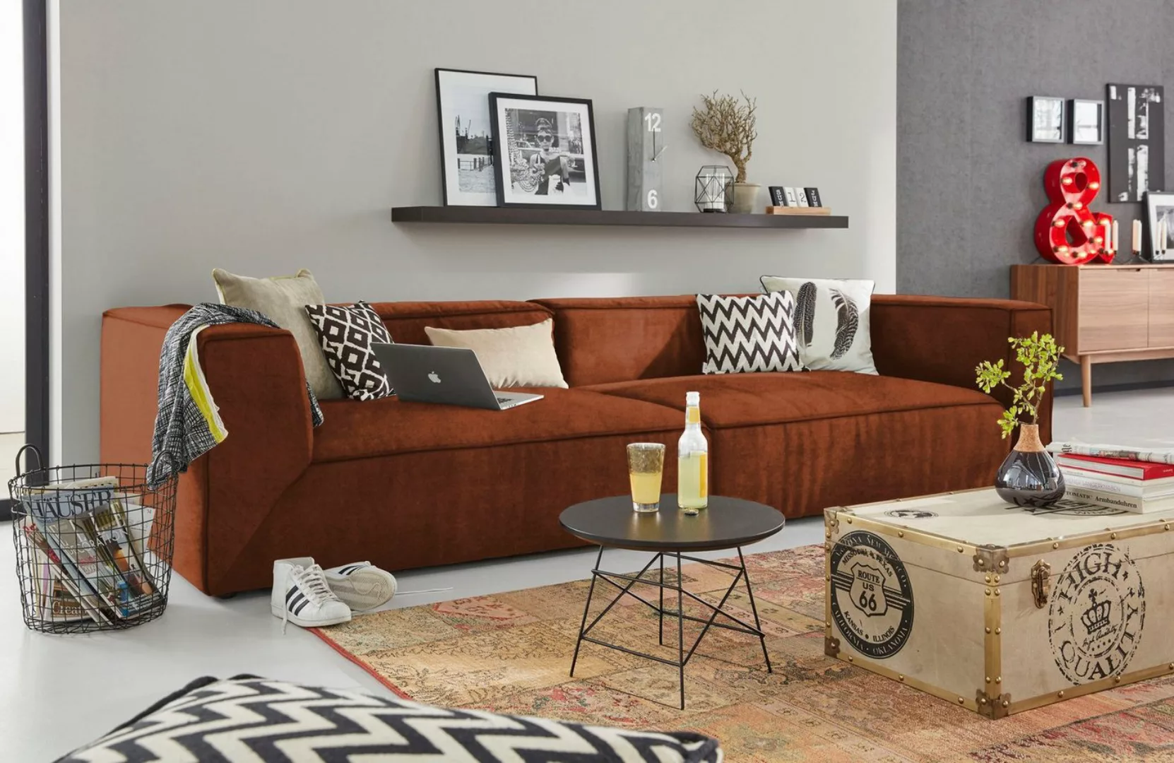 TOM TAILOR HOME Big-Sofa "BIG CUBE", TOM TAILOR Big-Sofa >>BIG CUBE günstig online kaufen