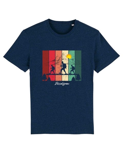 Wandern, Natur, Outdoor, Sonnenuntergang Tshirt Aus Bio Baumwolle günstig online kaufen