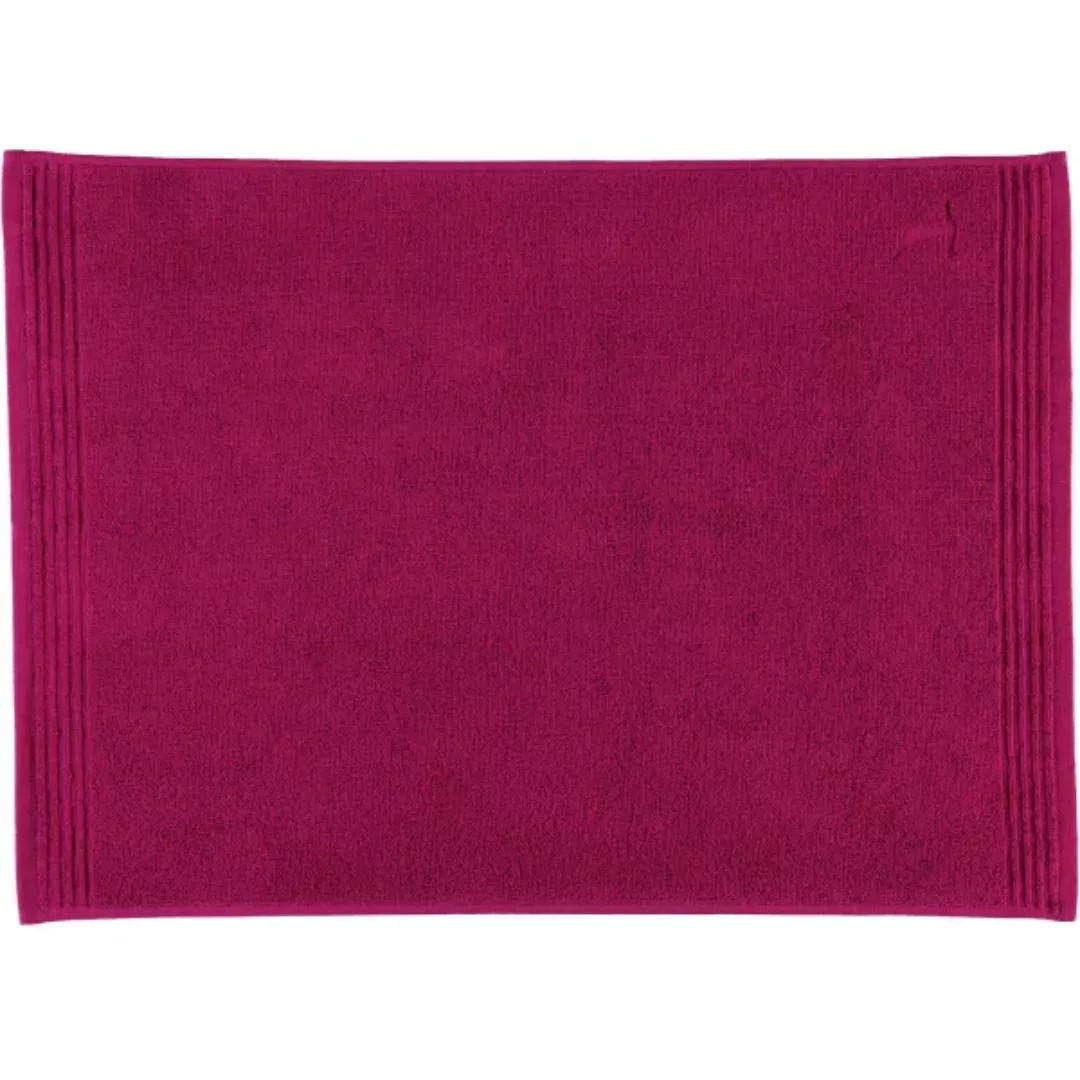 Möve Badematten Superwuschel - Farbe: berry - 266 - 50x70 cm günstig online kaufen