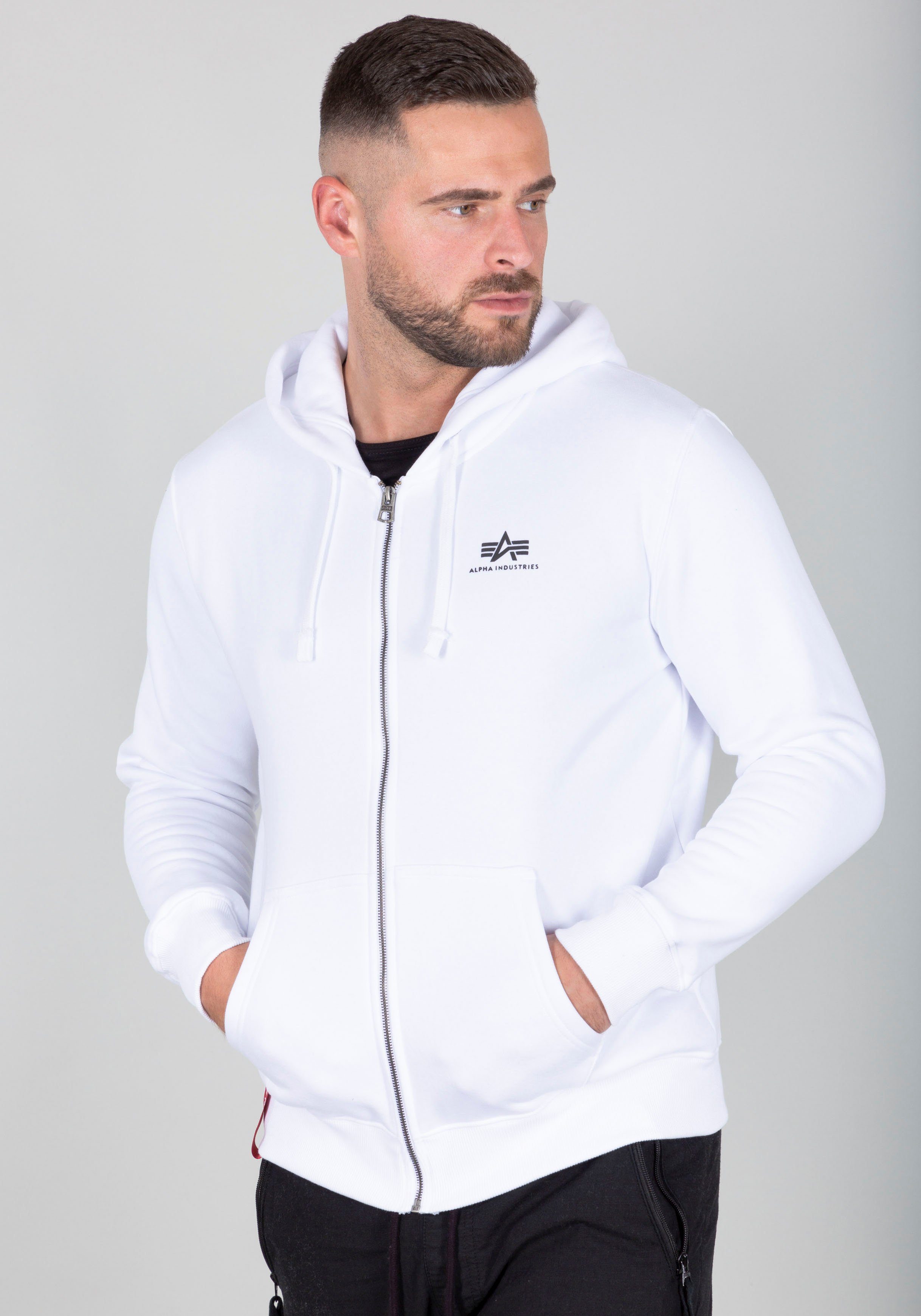 Alpha Industries Kapuzensweatjacke Basic Zip Hoody günstig online kaufen