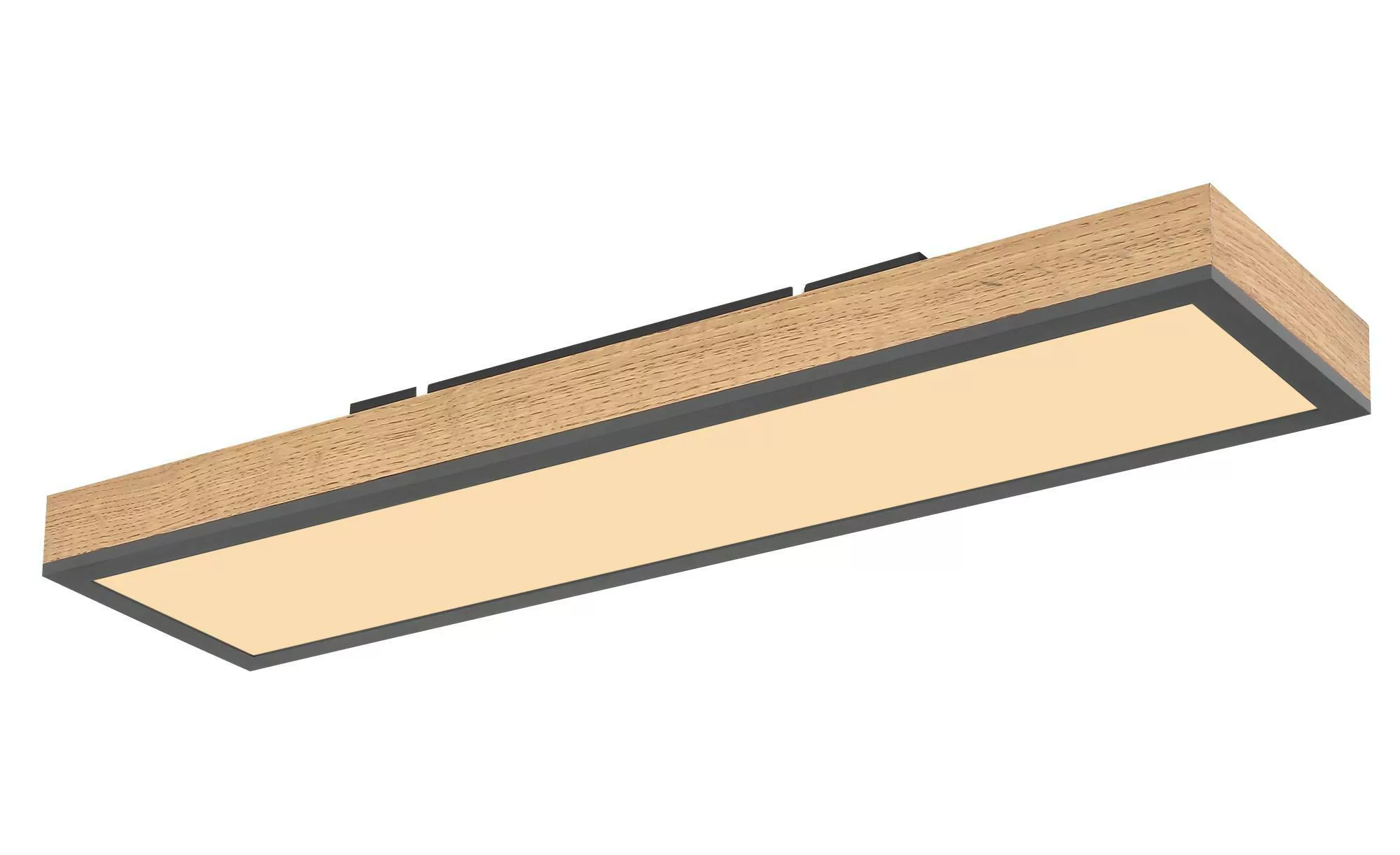 LED-Deckenleuchte Doro, Länge 60 cm, eiche, Holz günstig online kaufen