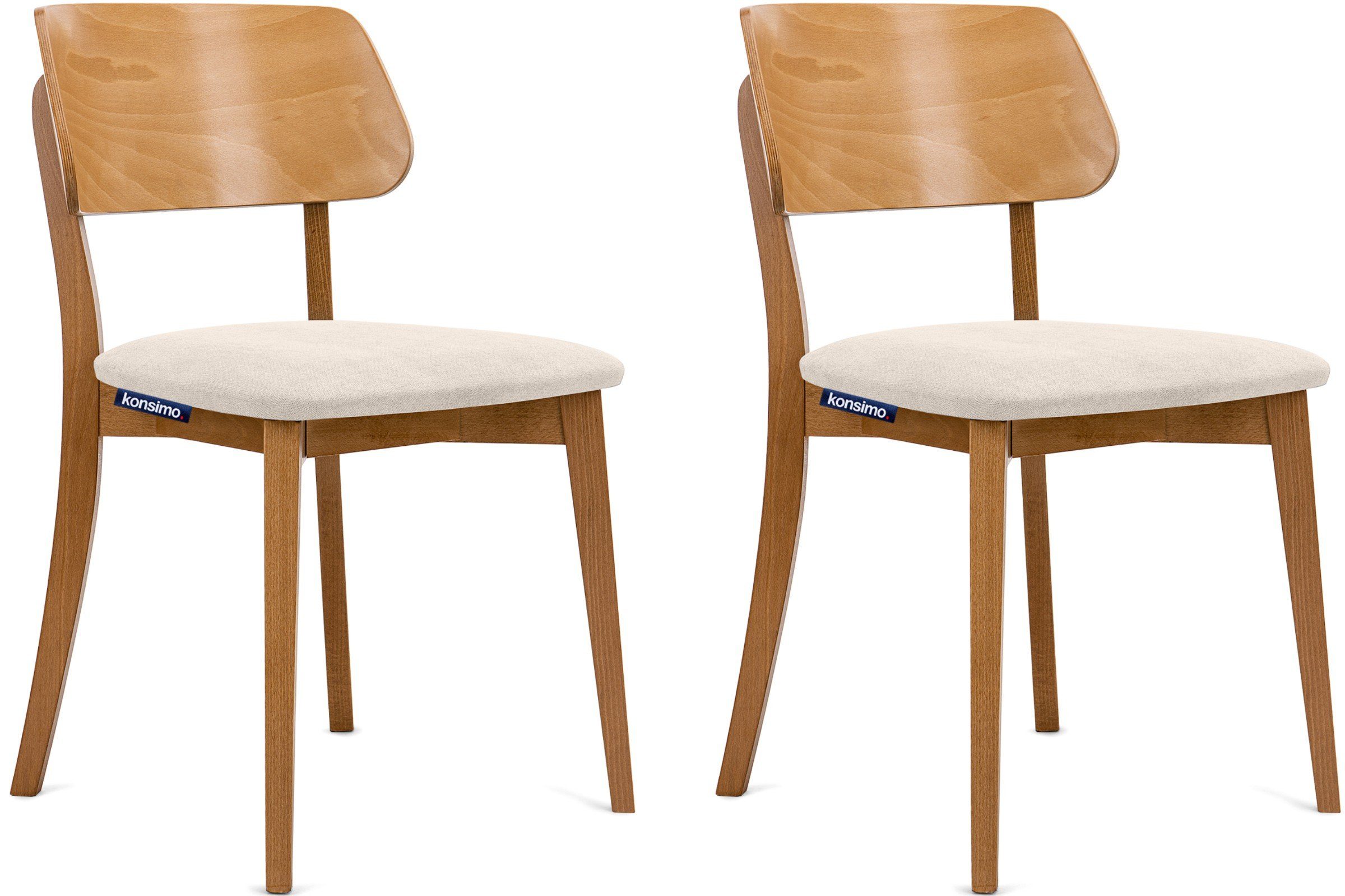 KONSIMO® Holzstuhl VINIS Esszimmer Stühl Küchenstühl günstig online kaufen