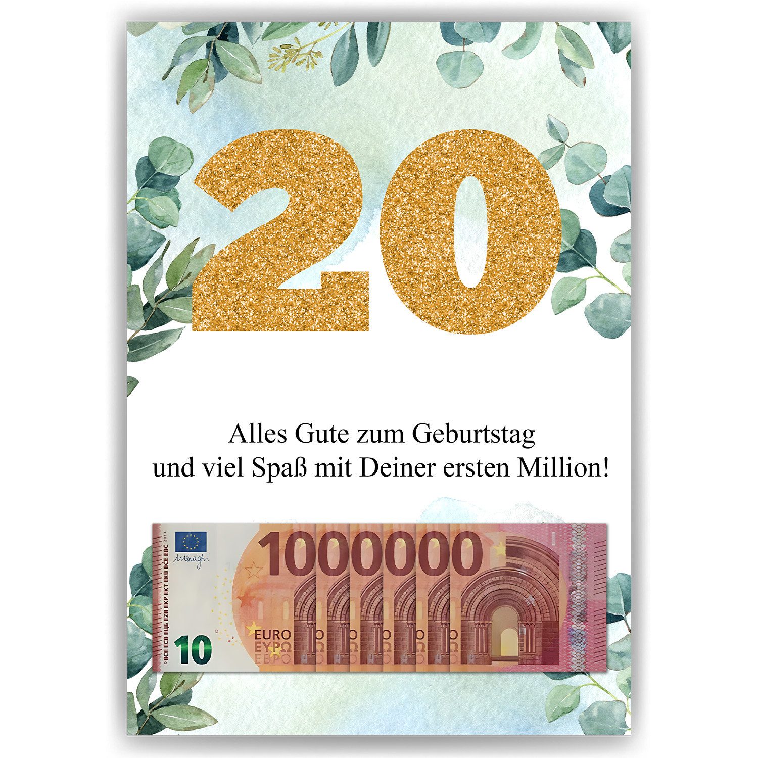 Tigerlino Poster Geldgeschenk Geburtstag Frauen Männer günstig online kaufen