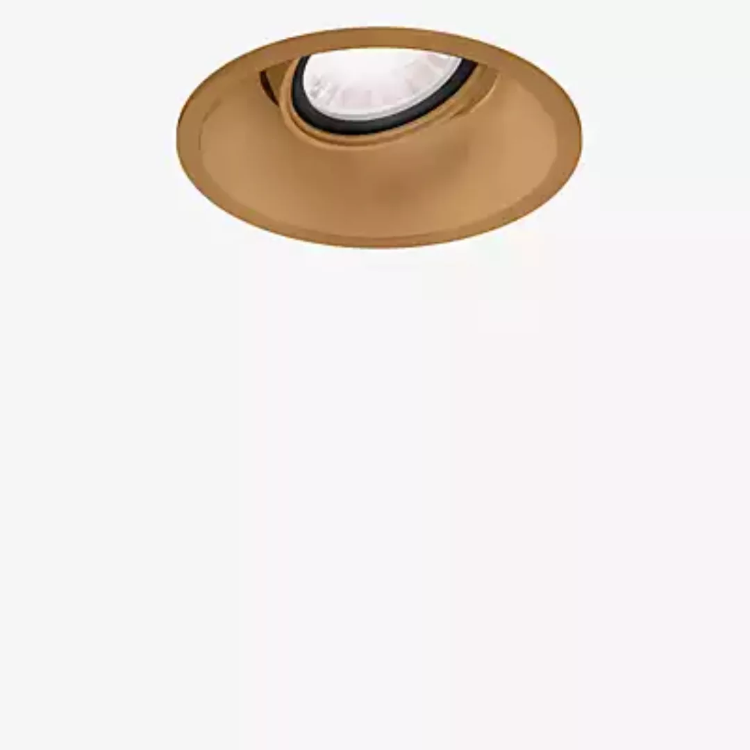 Wever & Ducré Deep Adjust 1.0 Einbaustrahler LED, Messing - 2.700 K günstig online kaufen