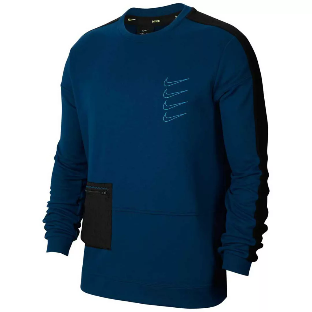 Nike Dri Fipx Langarm-t-shirt M Valerian Blue / Black / Laser Blue günstig online kaufen