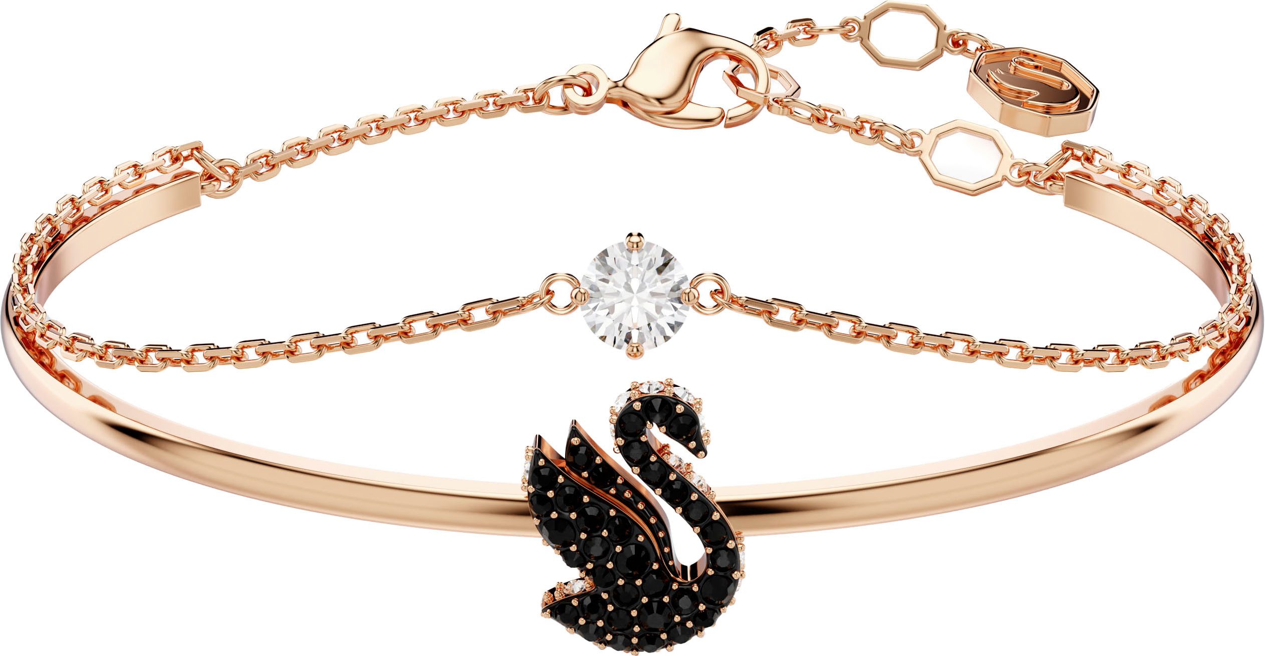 Swarovski Armreif Swarovski Iconic Swan, mit günstig online kaufen