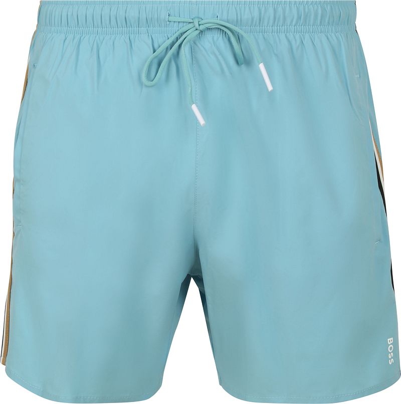 BOSS Badeshorts Hellblau - Größe L günstig online kaufen