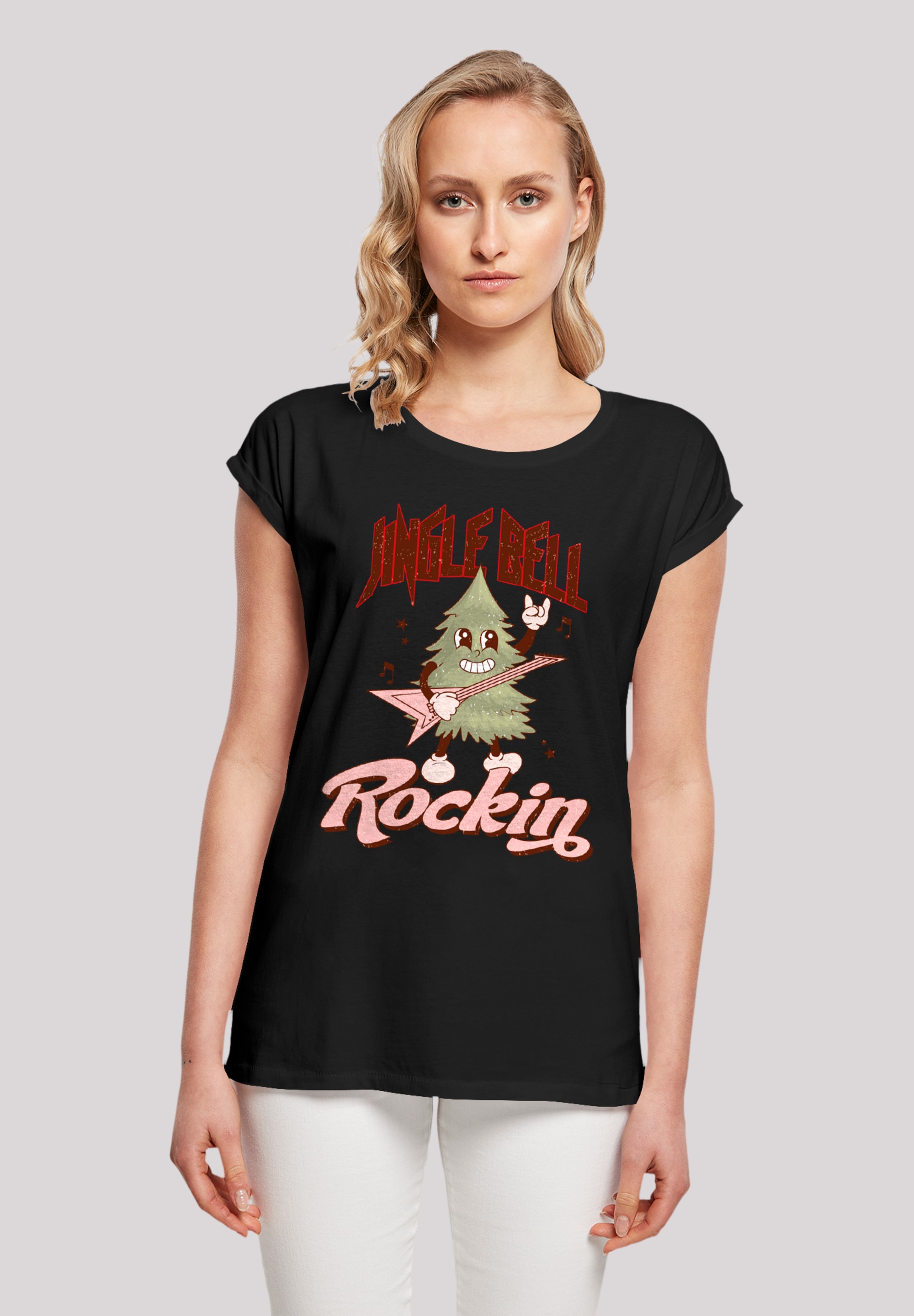 F4NT4STIC T-Shirt "Jingle Bell Rocking Weihnachten Tree", Premium Qualität, günstig online kaufen