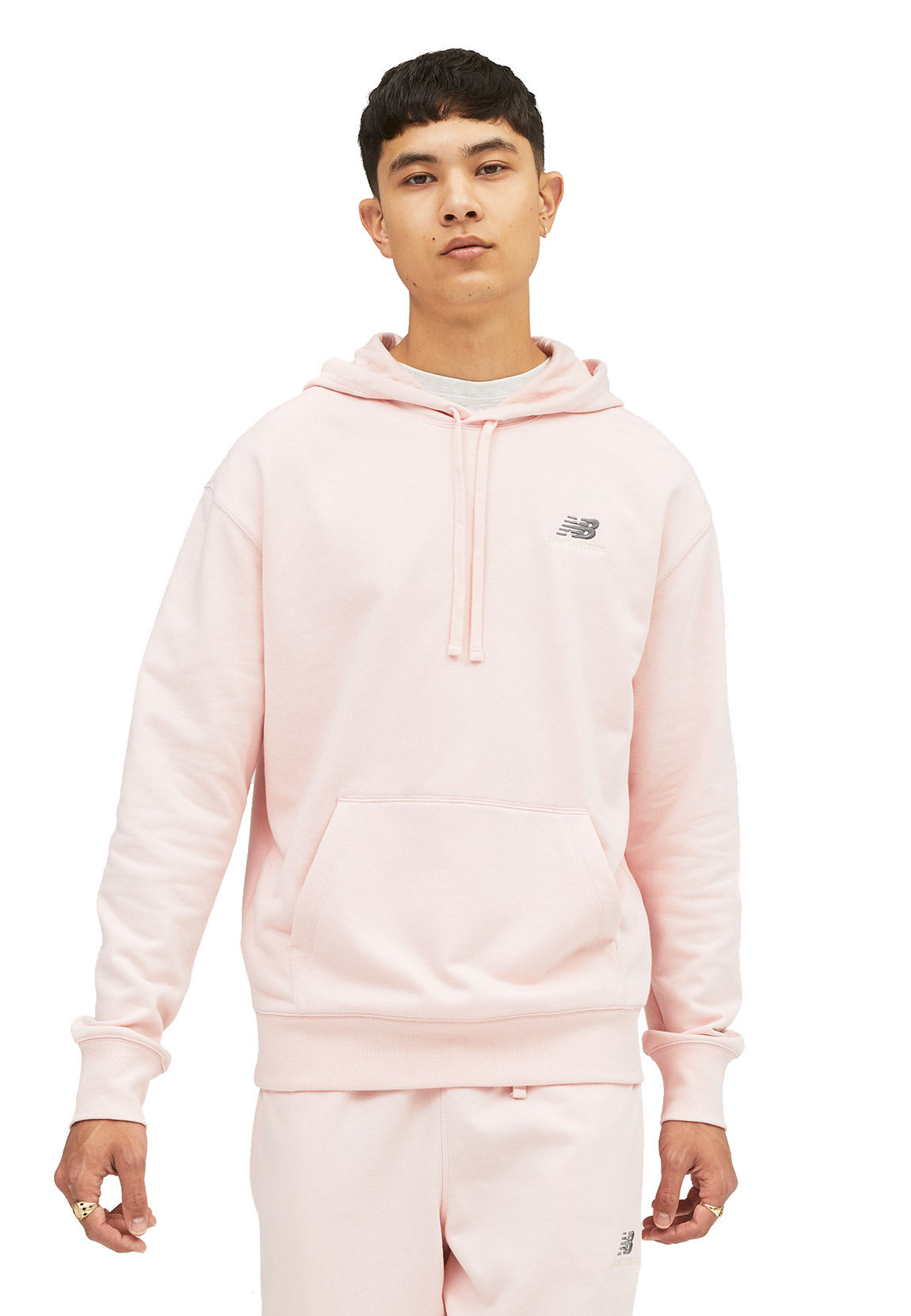 New Balance Herren Hoodie UNISSEN PO HOOD UT21500 PIE Rosa günstig online kaufen