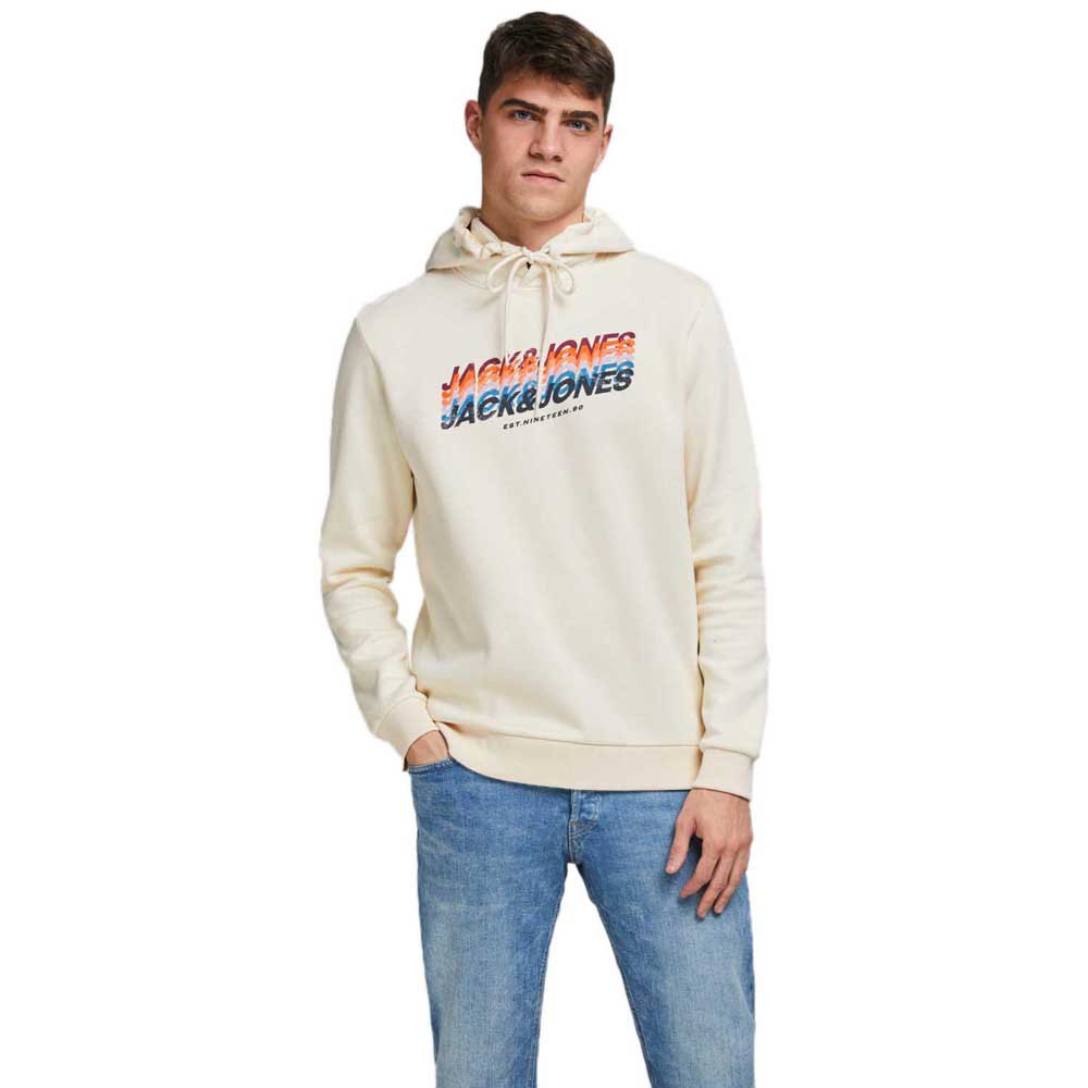 Jack & Jones Tylers Kapuzenpullover XL Seedpearl / Sweat Fit günstig online kaufen