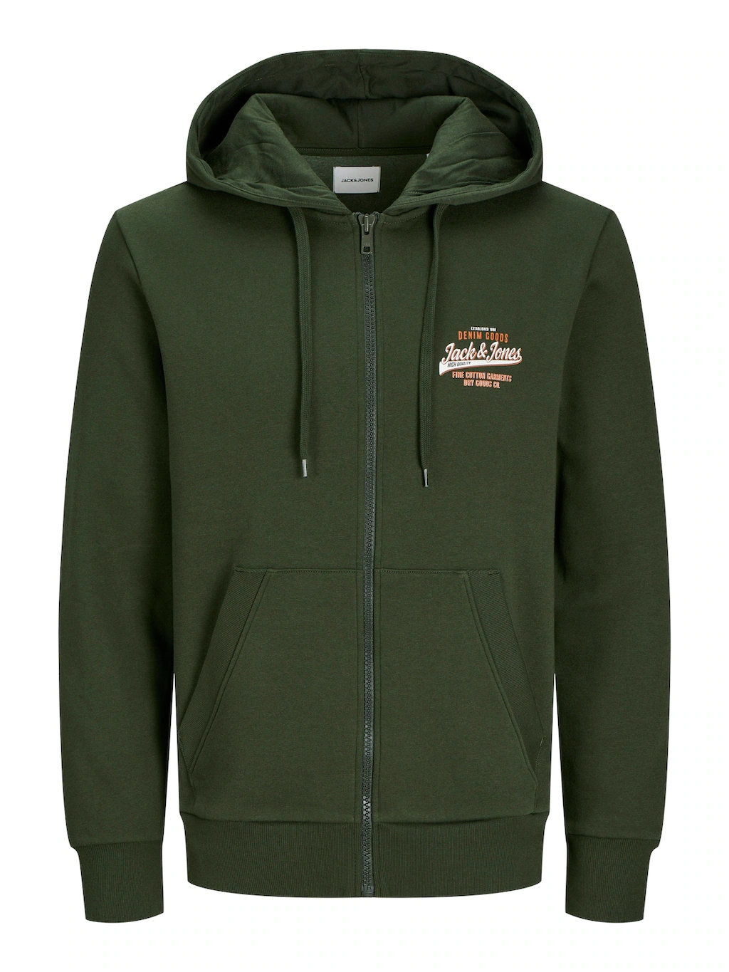 Jack & Jones Kapuzensweatjacke "JJLOGO SWEAT ZIP HOOD 2 COL" günstig online kaufen