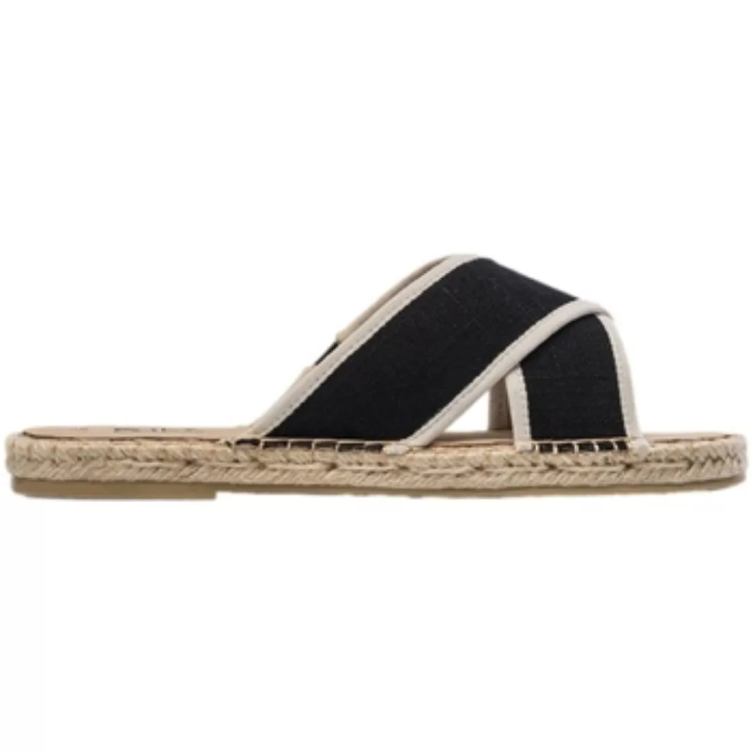 Paez  Sandalen Sandals Crossed W - Linen Black günstig online kaufen