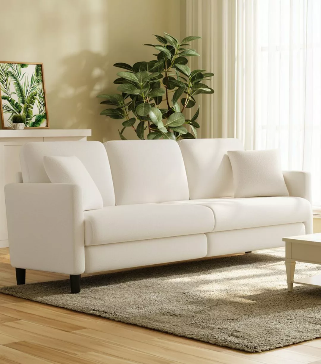 Vesgantti Sofa 3/2 Sitzer Sofa Gästesofa Modern Couch 3er/2er Sitzsofa mit günstig online kaufen