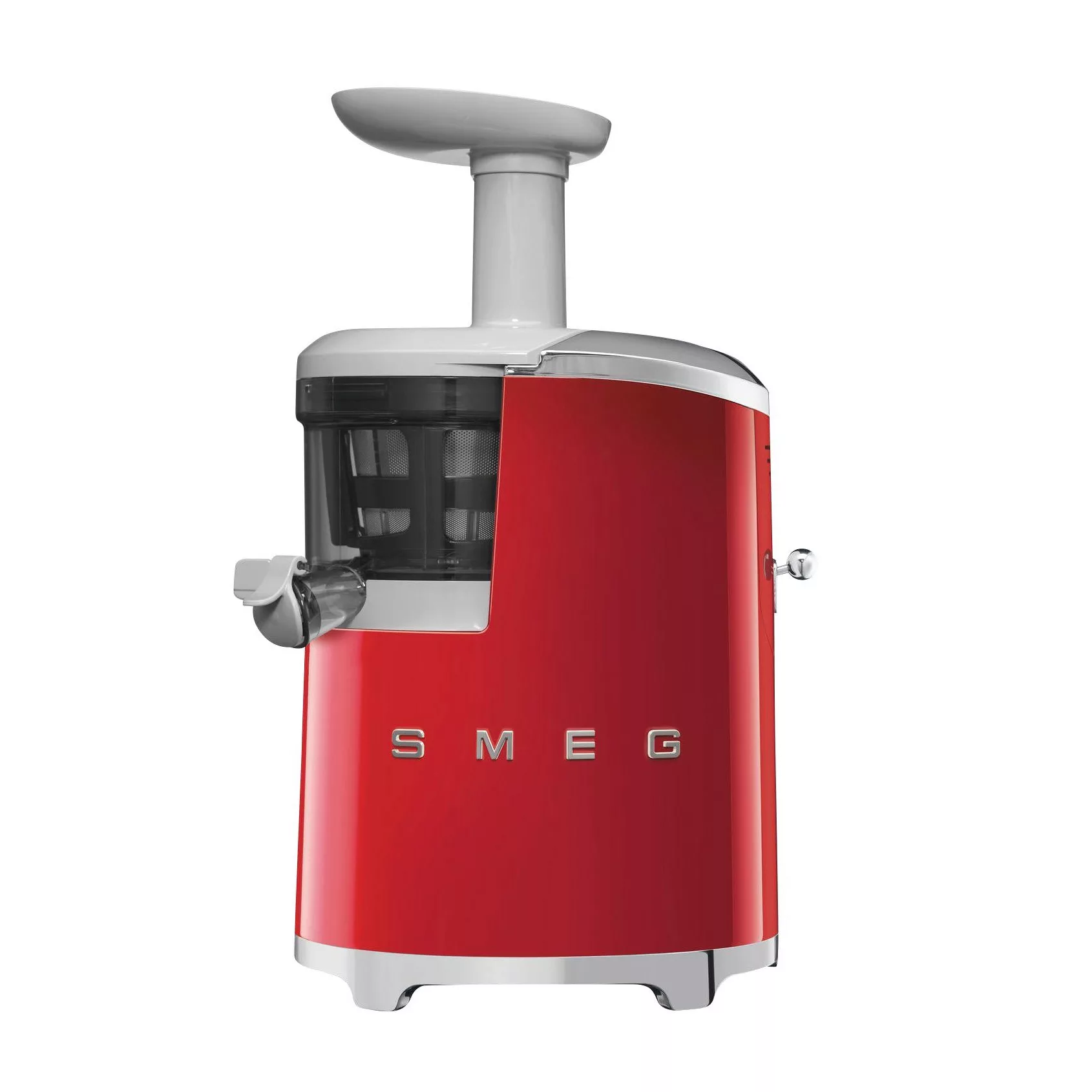 Smeg - SJF01 Slow Juicer Entsafter - rot/lackiert/BxHxT 27x42x17cm/mit Reze günstig online kaufen