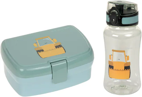 LÄSSIG Lunchbox »Tiny Drivers, Excavator«, (Set, 2 tlg.), mit Trinkflasche günstig online kaufen